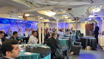 Delegates and chair at the Rail Partners depot conference