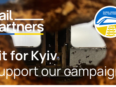 Rail Partners launches campaign to protect Ukrainian rail workers