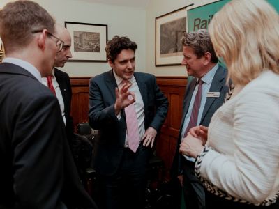 Freight operators and parliamentarians out in force at Commons reception to highlight freight opportunities